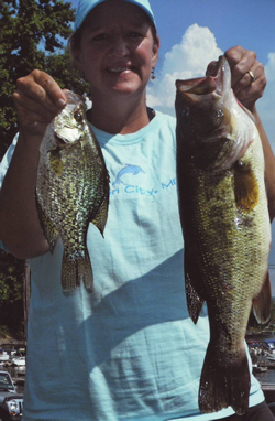 Woman Fishing